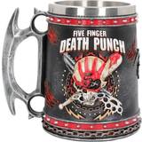 Med håndtag - Multifarvet Glas Nemesis Now Five Finger Death Punch Ølglas