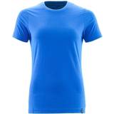 4 - Dame T-shirts Mascot ProWash Crossover T-shirt Women - Azure Blue