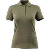 Elastan/Lycra/Spandex - Grøn - Skjortekrave Overdele Mascot Crossover Grasse Polo Shirt - Moss Green