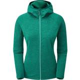 36 - Elastan/Lycra/Spandex - Grøn Sweatere Montane Women's Protium Fleece Hoodie - Wakame Green