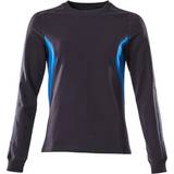 4 - L Sweatere Mascot Accelerate Women's Sweatshirt - Dark Navy/Azure