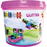 Clics Toys Byggelegetøj Clics Toys Glitter Bucket 8 in 1