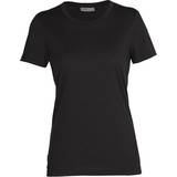 Icebreaker Dame T-shirts & Toppe Icebreaker Women's Merino Tech Lite II Short Sleeve T-shirt - Black