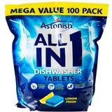 Astonish Rengøringsudstyr & -Midler Astonish All in One Dishwasher Tablets 100-pack
