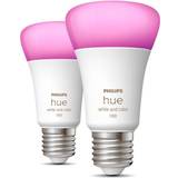 Kølige hvide Lyskilder Philips Hue Smart Light LED Lamps 9W E27