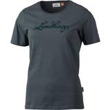 Lundhags Dame Overdele Lundhags Ws Tee - Dark Agave