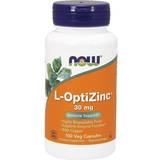L-Metionin Vitaminer & Mineraler Now Foods L OptiZinc 30mg 100 stk