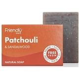 Bakteriedræbende Kropssæber Friendly Soap Patchouli & Sandalwood Soap 95g