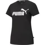 12 - Dame T-shirts & Toppe Puma Essentials Logo Women's Tee - Black
