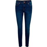 Vero Moda Tanya Normal Waist Skinny Fit Jeans - Blue/Dark Blue Denim