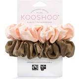 Hårelastikker Kooshoo Organic Scrunchies 2-pack