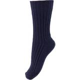 31/34 Børnetøj Joha Wool Socks - Navy (5006-8-60013)
