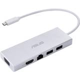 ASUS Hvid Kabler ASUS USB C-VGA/HDMI/RJ45/2xUSB A M-F 0.2m