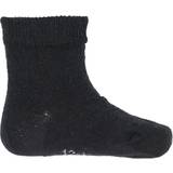 31/34 - Drenge Børnetøj Joha Wool Socks - Black (5007-20-60311)