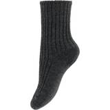 Uld Strømper Børnetøj Joha Wool Socks - Dark Grey (5006-8-65205)