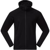 Bergans Polyester Sweatere Bergans Ulstein Wool Hood Jacket - Black