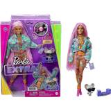 Dukketøj - Modedukker Dukker & Dukkehus Barbie Barbie Extra Doll Pink Braids