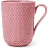 Kaffekopper - Pink Kopper & Krus Lyngby Rhombe Krus 33cl