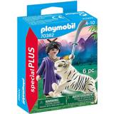 Tigere Actionfigurer Playmobil City Life Fighter with Tiger 70382