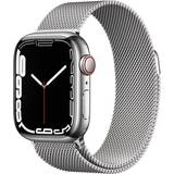 Apple watch 7 Apple Watch Series 7 Cellular 41mm Stainless Steel Case with Milanese Loop