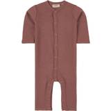 80 - Blonder Jumpsuits Wheat Frill Plain Wool Jumpsuit - Rose Brown (9310e-775-2110)