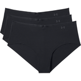 Under Armour Trusser Under Armour Pure Stretch Hipster 3-pack - Black/Graphite