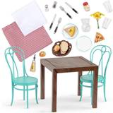 Dining table and chairs Our Generation Pizza with You Dining Table & Chairs