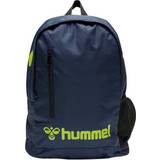 Hummel Blå Tasker Hummel Core Backpack - Dark Denim/Lime Punch