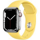 Apple Watch Series 7 Wearables Apple Watch Series 7 Cellular 45mm Stainless Steel Case with Sport Band