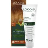 Fri for mineralsk olie - Plejende Hårfarver & Farvebehandlinger Logona Herbal Hair Colour Cream #210 Copper Red 150ml