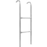 Sølv Trampolintilbehør vidaXL Ladder for Trampoline 2 Steps 102.6cm