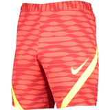 Orange - Slim Bukser & Shorts Nike Dri-FIT Strike Knit Shorts Men - Gym Red/Bright Crimson/Volt