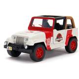Metal 4x4 firhjulstrækkere Jada Jurassic Park Remote Controlled Jeep Wrangler