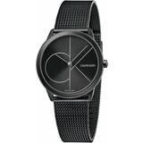 Calvin Klein Sort Armbåndsure Calvin Klein Minimal (K3M5245X)