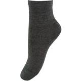 25/27 - Babyer Strømper mp Denmark Wool/Cotton Socks - Dark Grey Melange (727-497)