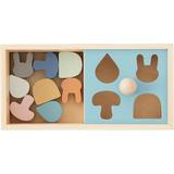 Puslespil OYOY Wooden Puzzle Box 8 Pieces