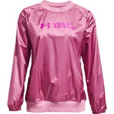 12 - Nylon Sweatere Under Armour Women's UA Recover Shine Woven Crew Neck Top - Violet