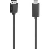 HDMI DisplayPort - Kabeladaptere - Skærmet Kabler Hama HDMI-DisplayPort 1.5m