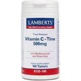 Lamberts Vitaminer & Mineraler Lamberts Time Release Vitamin C 500mg 100 stk