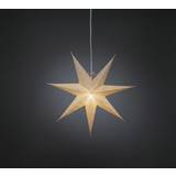 Messing - Papir Julebelysning Konstsmide Star 7 Points Julestjerne 60cm