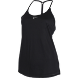 Nike Træningstøj Toppe Nike Dri-FIT One Elastika Standard Fit Tank Top Women - Black/White