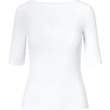 Bomuld - Bådudskæring T-shirts & Toppe Lauren Ralph Lauren Cotton Boatneck Top - White