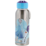 Silikone - Sølv Babyudstyr Mepal Campus Frozen 2 Insulated Flip Up Bottle 350ml