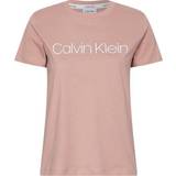 Calvin Klein 18 Overdele Calvin Klein Organic Cotton Logo T-Shirt - Muted Pink