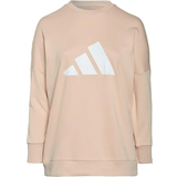 26 - Beige Overdele adidas Women Sportswear Future Icons Plus Size Sweatshirt - Halo Blush