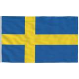 vidaXL Det svenske flag 90x150cm
