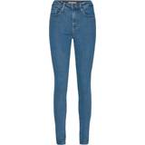 Dame - Elastan/Lycra/Spandex - L33 - W23 Jeans Levi's 721 High Rise Skinny Jeans - Bogota Heart/Blue