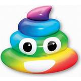Summer Fun Vandlegetøj Summer Fun Rainbow Poo Air Mattress