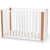 Madrasser Bedside cribs Børneværelse Kinderkraft Koya Baby Cot with Mattress 63.6x124.1cm