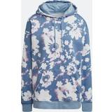 8 - Blomstrede Overdele adidas Hoodie - Multicolor/Ambient Sky